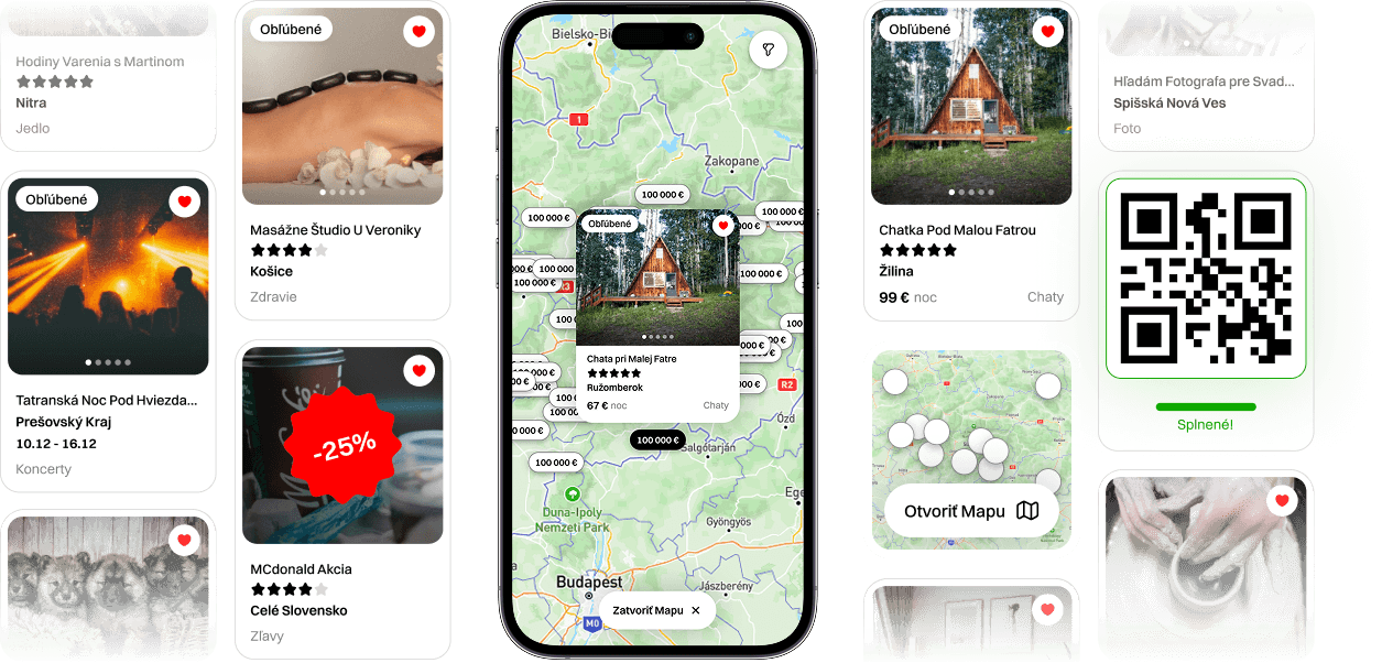 InTheCity mobilná aplikácia